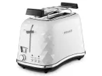 Skrudintuvas De&rsquo;Longhi CTJ 2103.W, 2 griežinėliai, 900 W, juodas/baltas