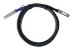 DAC kabelis BlueOptics PAN-QSFPDD-DAC-1M-BL QSFP-DD InfiniBand 1 m juodas