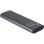 Inter-Tech GD-MS013 M.2 NVMe diskų dėžutė, USB-C 3.2 Gen 2 10 Gbit/s, 113x37x12 mm, pilka