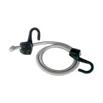 Master Lock 3138EURDAT reguliuojamas tamprus lynas su kabliais, 15-150 cm, pilkas