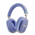 Guess Gcube Metallic Script Logo Ausinės &bdquo;On-Ear&ldquo; su Bluetooth &ndash; Violetinės
