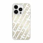 Karl Lagerfeld KLHCP15LHKFOEMD Dėklas Apple iPhone 15 Pro 6,1 inch Gold Fullover Logo IML
