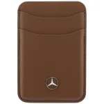 Mercedes Leather MagSafe Wallet Camel