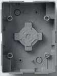Siedle GU 611-1/1-0 kalbos modulis 100 mm x 50 mm x 130 mm juodas