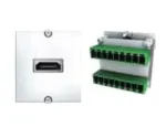 Bachmann Custom Module - Modular Faceplate Snap-In Black
