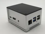 ALLNET Rock Pi Aliumininis Korpusas ecoPI PRO HP Sidabrinis (RockPi_GH_PROHP_SV)
