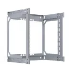 EFB galinė plok&scaron;tė X-Rack sieniniam korpusui 400-600mm 12U 600x600mm cinkuota (WGX-BF12)