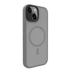 Evelatus Apple iPhone 15 Hybrid Case su MagSafe PC+TPU sidabrinis