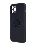 iLike Apple Finger Grip Dėklas, skirtas iPhone 16 Pro Max 6,9 inch, juodas