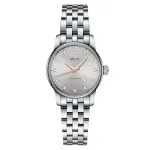 MIDO Baroncelli Lady Automatinis Laikrodis M76004671 29mm Nerūdijantis Plienas Sidabrinis Ciferblatas