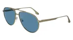 Victoria Beckham VB242S6114720 Moteri&scaron;ki kvadratiniai akiniai nuo saulės Ruda Auksinis Rėmas Rudi Gradientiniai Lę&scaron;iai 61/14/140 mm