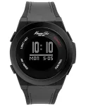 KENNETH COLE Vyrų automatinis skeletinis laikrodis 10022805 47mm juoda oda