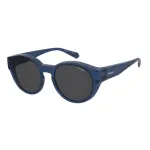 Polaroid Ancillaries PLD9017SPJP Unisex Square Pilot Akiniai &ndash; Juodas Rėmas, Pilki Poliarizuoti Stiklai