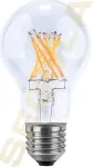 SEGULA LED filamentinė lemputė permatoma E27 6.5W 2700K reguliuojamo ry&scaron;kumo A60