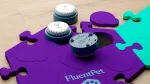 FluentPet Speak Up Buttons &ndash; 12 mygtukų komunikacijos rinkinys &scaron;unims ir katėms