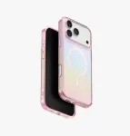 UNIQ Iridescia Dėklas, skirtas Apple iPhone 17 Pro Max, MagClick įkrovimui, Pink Prism