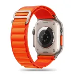 Tech-Protect Nylon Pro Sport Loop, skirta Apple Watch 4/5/6/7/8/SE/Ultra (42/44/45/49 mm), oranžinė