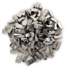 GETFORT RJ45 Cat.6 Shielded Pass-Through Connector 8P8C 100-Pack Transparent