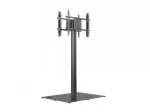 MULTIBRACKETS M Public Display Stand 180 HD Back to Back Black with Floorbase