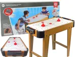 LEAN TOYS oro ritulio ir futbolo stalo žaidimas 2-in-1, su elektriniu pūstuvu, MDF, juoda