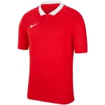 Nike Dri-FIT Park 20 Polo SS vyri&scaron;ki mar&scaron;kinėliai raudoni CW6933 657 L