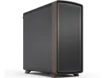 Fractal Design Summit Black Solid ATX Midi Tower korpusas, juodos/medžio spalvos