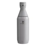 STANLEY &bdquo;The All Day Slim Bottle&ldquo; 0,35 l termosinis butelis, blizgus &scaron;viesiai pilkas
