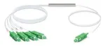 Ubiquiti UF-SPLITTER-4, 1:4 skirstytuvas, SC/APC, G.657A1, 0,9 mm, 1,5 m