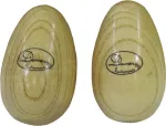 Dimavery Egg Shaker Wood, 2 vnt., naturalus medis 26055335