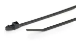 HellermannTyton T30RSF-PA66HS-BK (500) kabelių rai&scaron;tis 158 mm x 3,6 mm juodas, 500 vnt.