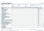 BOI Leistungsnachweis Pflegekasse Sachsen-Anhalt, Nordrhein-Westfalen, Hamburg Formulare, 50 vnt. (9206-00351)