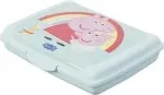 keeeper carla mini Peppa Pig pietų dėžutė, 0,5 L, akvamarino spalvos Deco-Click-Box Mini, PP, su fiksatoriumi, 1 vnt. 1070462433600