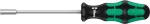 Wera 05029425001 Kraftform Kompakt bitų laikantis reketinis atsuktuvas su Rapidaptor, 1/4 inch Hex, 142 mm