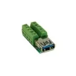 EXSYS EX-49060 adapteris, 10 kontaktų USB 3.0 lizdas &ndash; gnybtų blokas