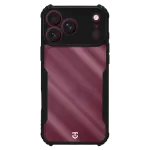 Tactical Quantum Stealth dėklas iPhone 17 Pro Max / 18 Pro Max, skaidrus / juodas