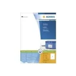 HERMA Premium lipdukai &ndash; nuolat lipnūs, matiniai laminuoti popieriniai lipdukai &ndash; balti &ndash; 297 x 200 mm &ndash; 100 lipdukų (100 lapų x 1)