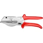 Knipex 94 35 215 kampinės žirklės plastiko ir gumos profiliams, 215 mm