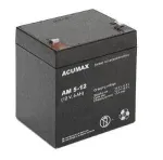 Akumuliatorius EMU AM 5-12 T2 VRLA AGM 12 V 5 Ah, be priežiūros, atsparus vibracijai