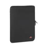 RIVACASE Antishock 5221 MacBook 13 dėklas, vertikalus, juodas, dvigubi užtrauktukai
