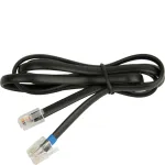 Jabra plok&scaron;čias telefono kabelis RJ9 (vyri&scaron;kas) į RJ9 (vyri&scaron;kas), 875 mm
