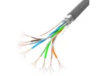 Tinklo kabelis LANBERG LCF5-11CC-0305-S Cat5e F/UTP, 24 AWG CCA, 305 m, pilkas