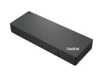 Lenovo ThinkPad Universal Thunderbolt 4 stotelė, juoda, laidinė jungtis Thunderbolt 4