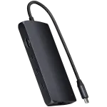 Satechi USB-C Multiport Adapter ST-P8KED &mdash; 6 prievadų, palaiko 8K rai&scaron;ką