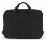 DICOTA Smart Sleeve One &ndash; 14-14.1 col. ne&scaron;iojamojo kompiuterio dėklas &ndash; juodas / perdirbto poliesterio audinys