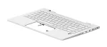 HP M23769-041 klaviatūra ne&scaron;iojamam kompiuteriui su voki&scaron;ku i&scaron;dėstymu ir foniniu ap&scaron;vietimu