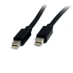 StarTech.com MDISP2M Mini DisplayPort 1.2 kabelis, M/M, 2 m, 4K x 2K Ultra HD, suderinamas su Thunderbolt 2, juodas