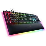 Razer BlackWidow V4 Pro klaviatūra žaidimams USB QWERTZ voki&scaron;ka Juoda Mechaninė RGB
