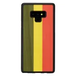 Apsauginis dėklas Samsung Galaxy Note 9 medinis ir polikarbonatinis Reggae Black