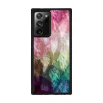 Apsauginis dėklas iKins Samsung Galaxy Note 20 Ultra &ndash; vandens gėlių ra&scaron;tas, juodas