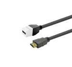 VivoLink PROKEYHDMIFM3W HDMI lizdo keystone jungtis balta skirta montavimui paneleje
